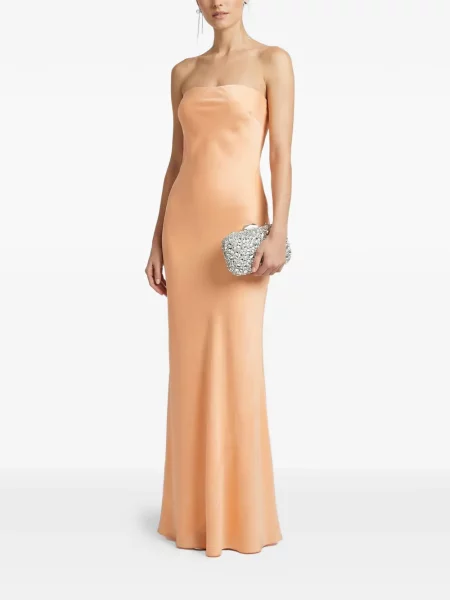 Rochie maxi Forte_forte de costum portocaliu