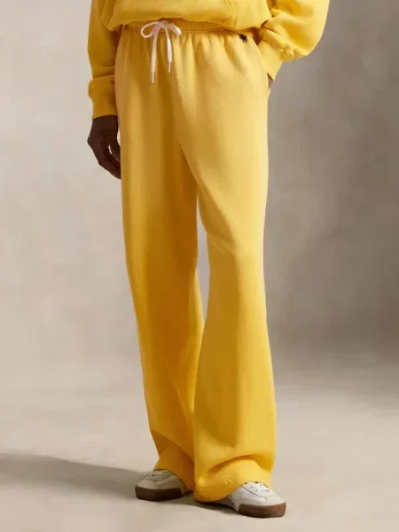 POLO RALPH LAUREN Pantaloni de trening | Relaxed fit galben