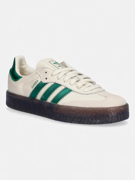 Adidas Originals Samba sneakers pentru femei din piele bej