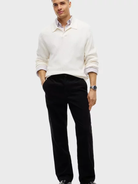 Вельветовые брюки Tommy Hilfiger черные