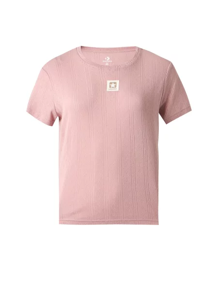 CONVERSE Tricou pal roz