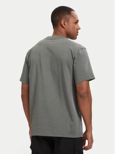 G-Star Raw Majica Distressed Temno zelena