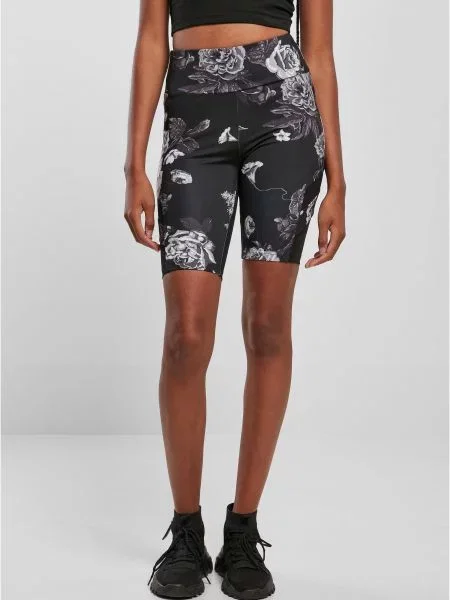 Pantaloni scurți Urban Classics cu talie înaltă plasă