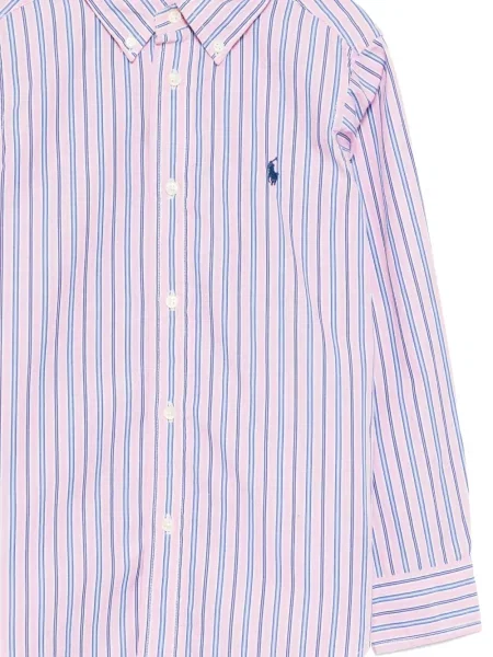 Koszulka polo dziecięca Polo Ralph Lauren różowa