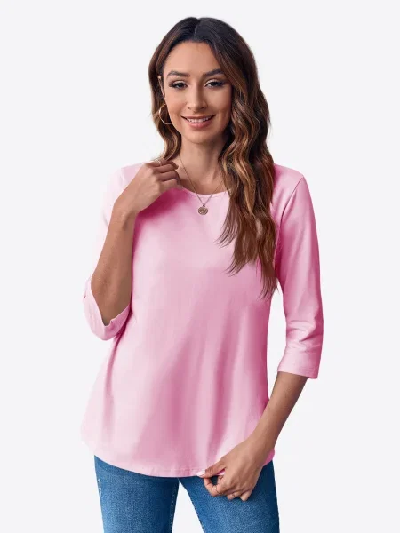 Imily Bela Tricou deschis roz