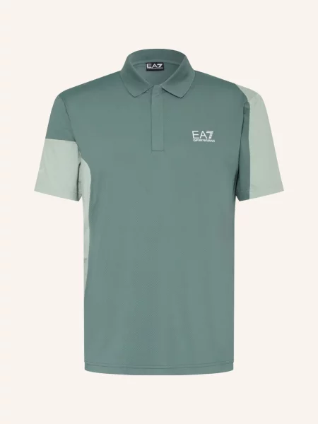 Emporio Armani Funkční Polokošile Tennis Pro / světle zelená