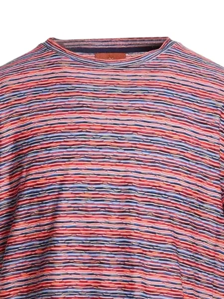 Tricou Missoni din jerseu roșu
