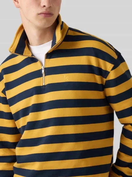 Bluza o kroju relaxed fit z czystej bawełny model Cameron' Levi's granatowa