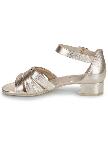 Pantofi Caprice auriu