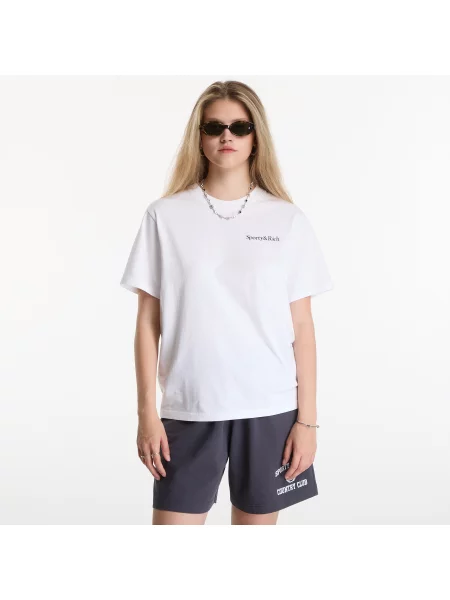 Футболка Sporty & Rich белая