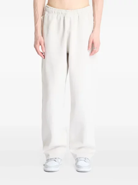 Pantaloni Nike din fleece alb