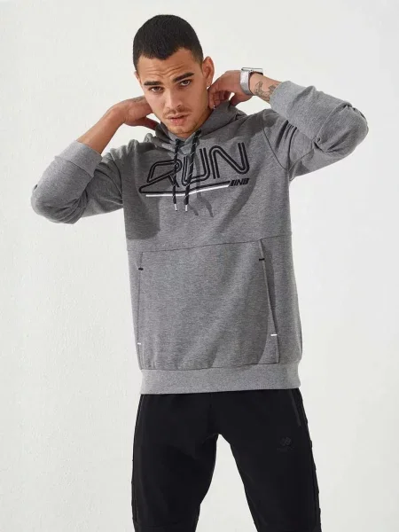 Tommy Life Majica svetlo siva