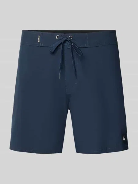 Szorty o kroju regular fit z wyhaftowanym logo model Kaimana' Quiksilver granatowe