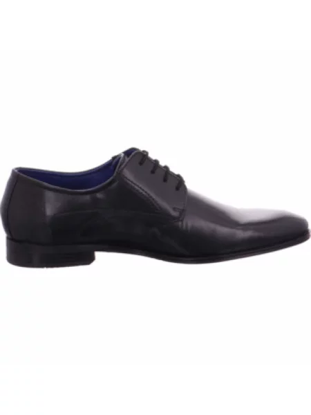 Buty derby ze skóry model ‘Mattia’ Bugatti czarny