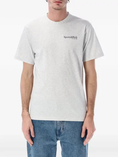 Tricou Sporty & Rich alergare gri