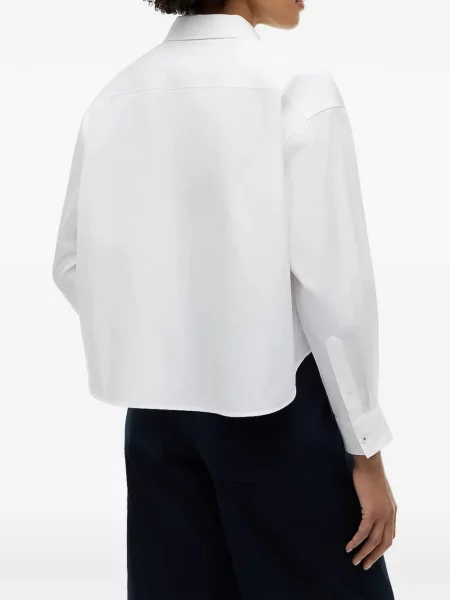 Cămașă Tommy Hilfiger cu broderie alb