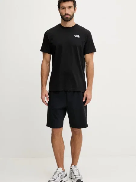 The North Face t-shirt MOUNTAIN czarna