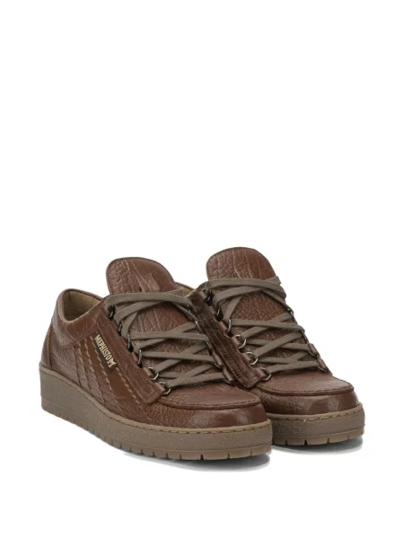 Fűzős csipkés sneaker Musto barna