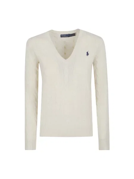 Polo Ralph Lauren Sweter Écru beżowy