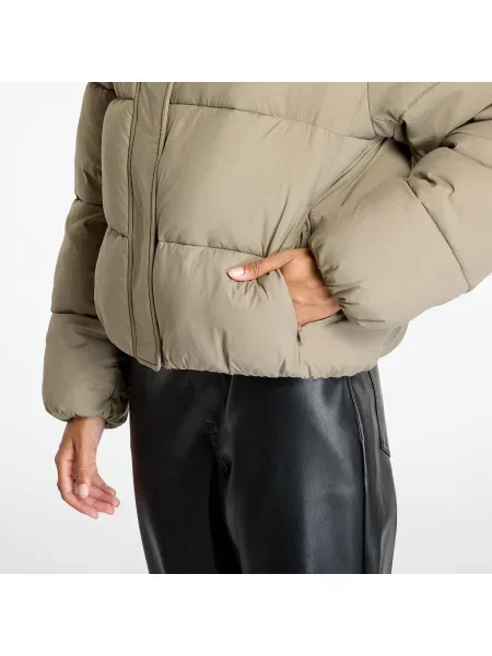 Calvin Klein Jeans kurtka zielony zimowa beżowe