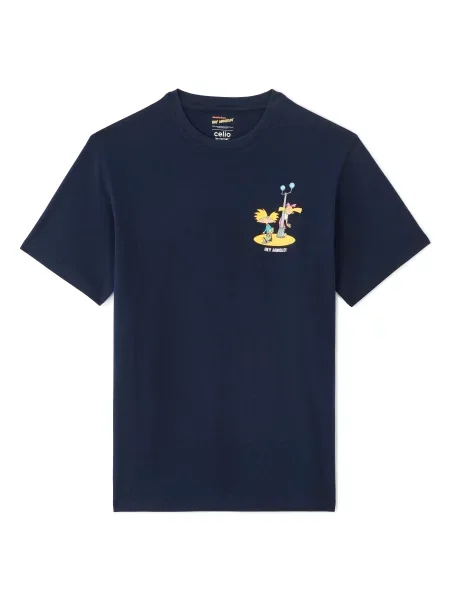 Tricou Celio albastru