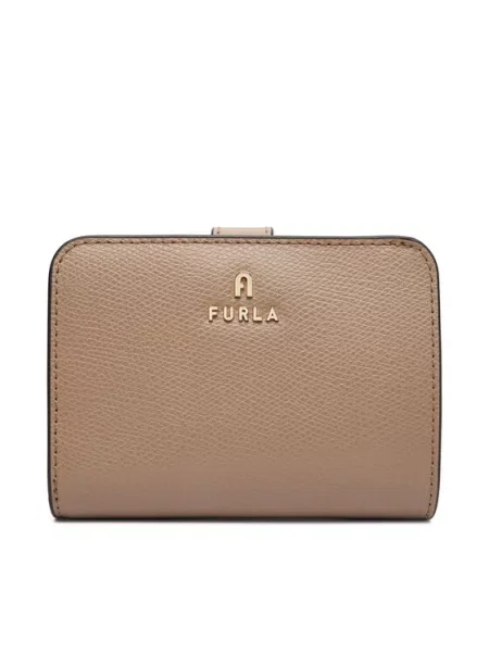 Furla Μικρό Πορτοφόλι Γυναικείο Camelia S CN μπεζ