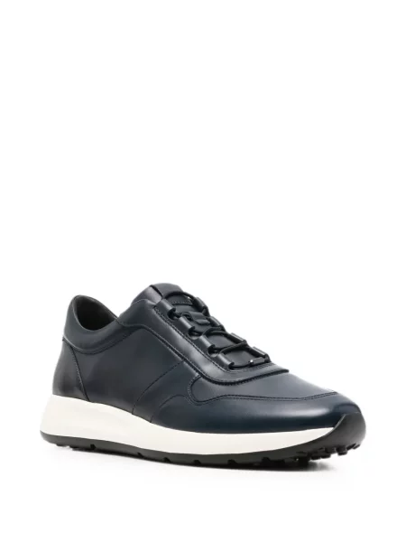 Sneakerși Tod's din piele albastru