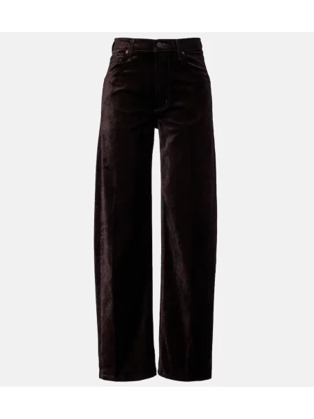 Zamatové nohavice Citizens Of Humanity hnedá