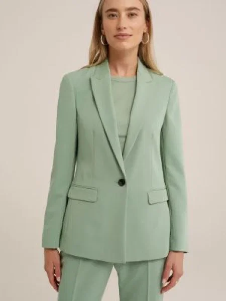 WE Fashion Sacou Marly pastel verde