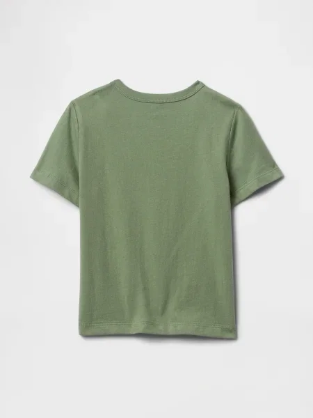 Tricou copii Gap verde