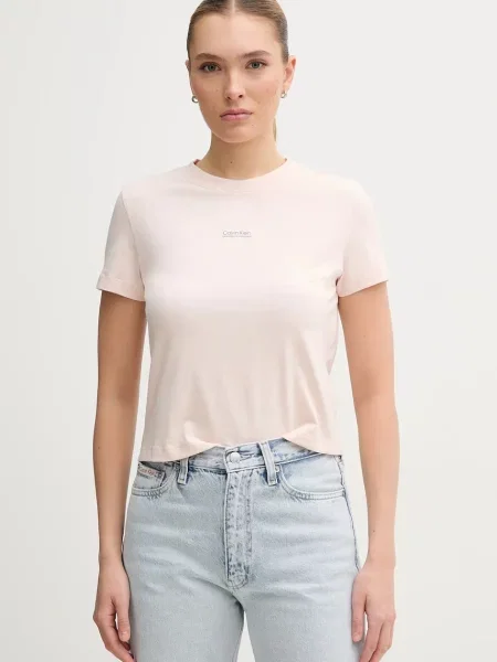 Calvin Klein Jeans tričko růžové
