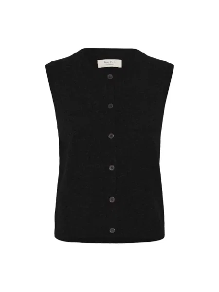 Dzianinowy sweter Part Two czarny