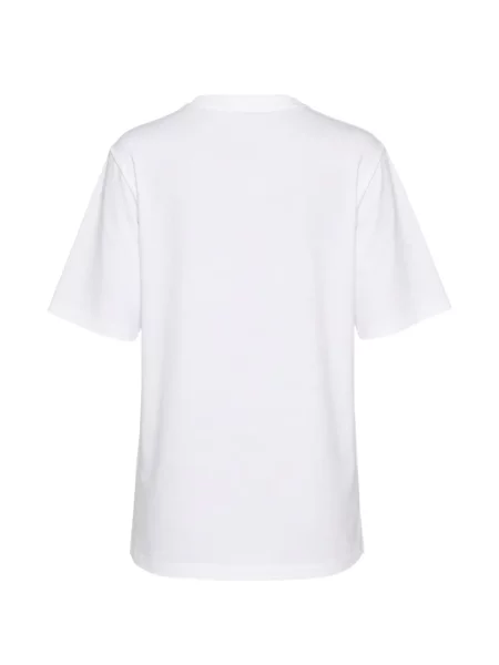 Scurt tricou Jil Sander alb
