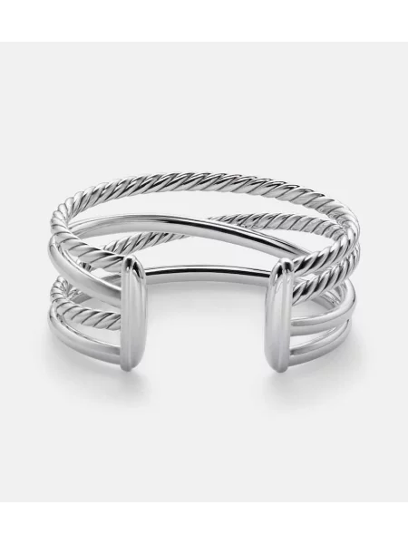 Brăţară David Yurman argintiu