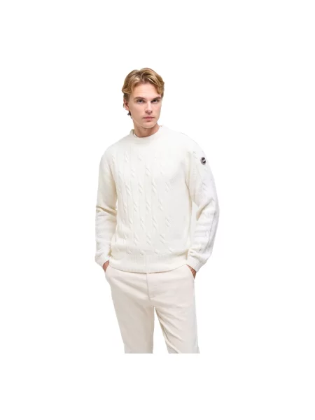 Sweter Colmar wełniany biały