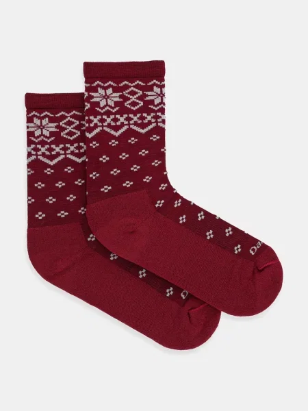 Nogavice Darn Tough bordo