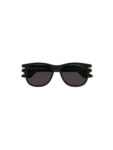 Okulary wayfarer Montblanc czarne