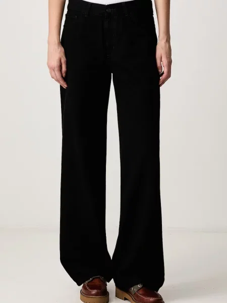 Carhartt WIP Lavine Pant blugi straight pentru femei