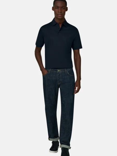 Boggi Milano Jeans închis albastru