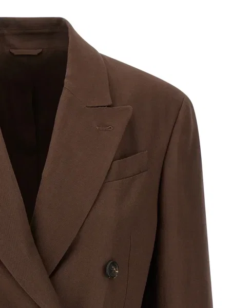 Sacou Brunello Cucinelli maro