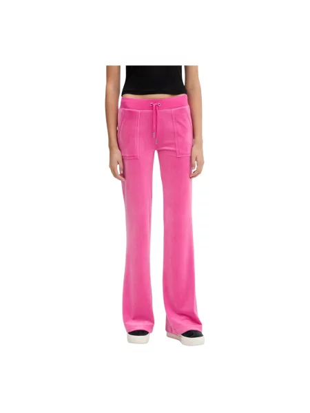 Spodnie Juicy Couture różowe
