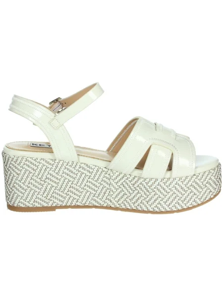 Pantofi Keys alb