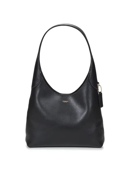 Coach geantă de piele Brooklyn Shoulder Bag 28 negru
