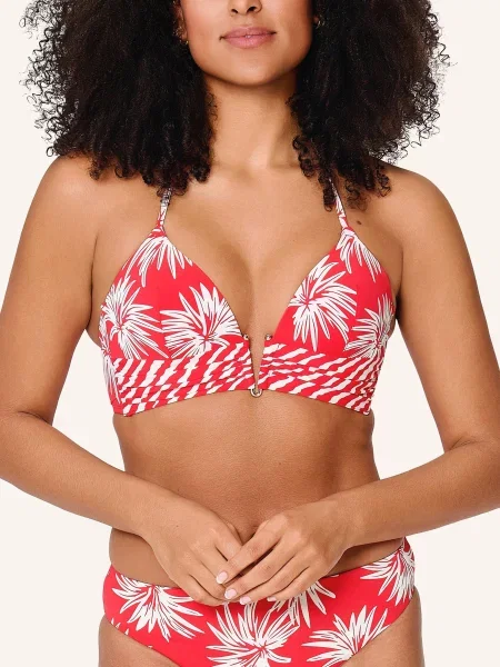 Lingadore Góra Od Bikini Trójkątnego rot białe
