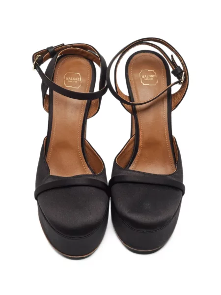 Με τιράντες γοβάκια Malone Souliers με πλατφόρμα μαύρο