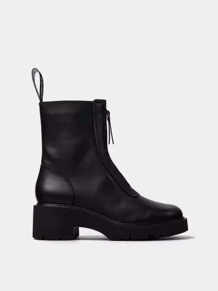 Шкіряні Лофери Camper бордовий