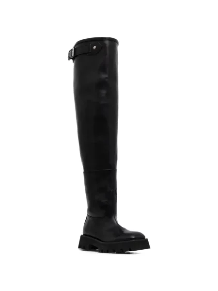 Botine Fiorucci cu cataramă negru