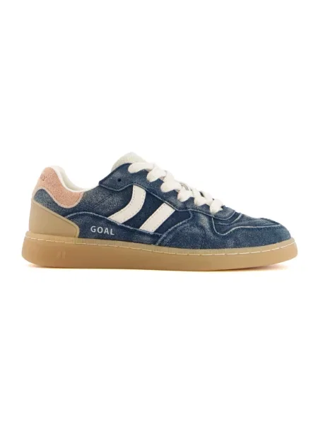 Sneakersy Coolway skórzane niebieskie