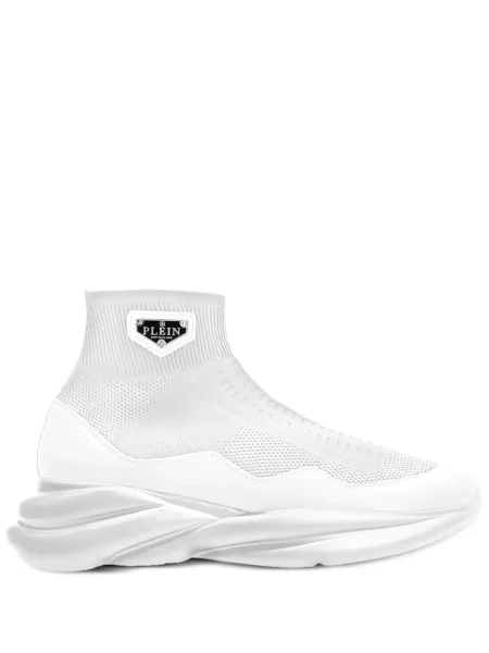 Tenisky Philipp Plein s aplikacemi bílé