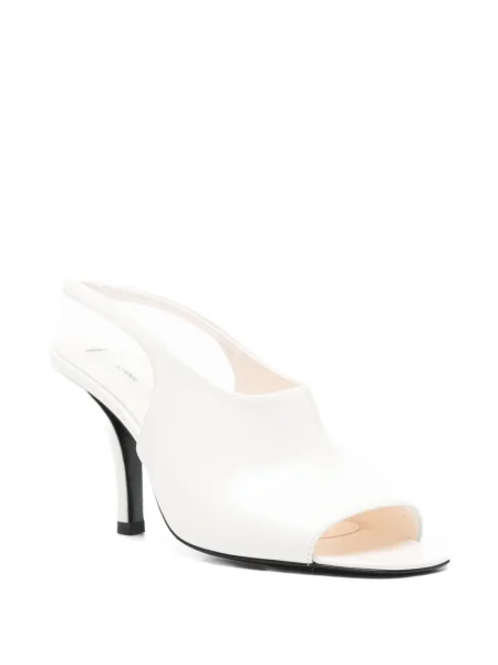 Sandale Toteme slingback alb
